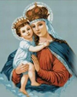 Святая дева с младенцем - артикул: 14440 Святая дева с младенцем - артикул: 14440
