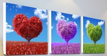 Трехцветный триптих - артикул: 13444 Трехцветный триптих - артикул: 13444