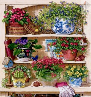 Садовые полочки - артикул: 26986 Садовые полочки - артикул: 26986