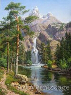 Горный водопад - артикул: 16127 Горный водопад - артикул: 16127