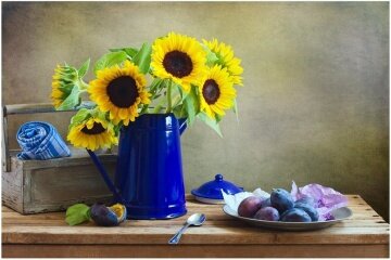 Подсолнухи и сливы - артикул: 26987 Подсолнухи и сливы - артикул: 26987