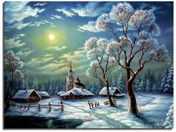 Зимний вечер - артикул: 26968 Зимний вечер - артикул: 26968