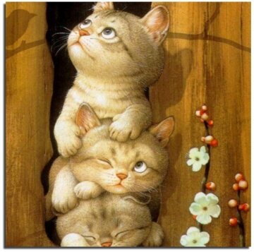 Любопытные котята - артикул: 27438 Любопытные котята - артикул: 27438